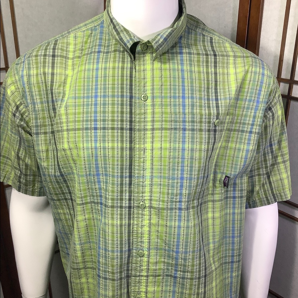 Patagonia Men’s Plaid Shirt Button Up Size XL